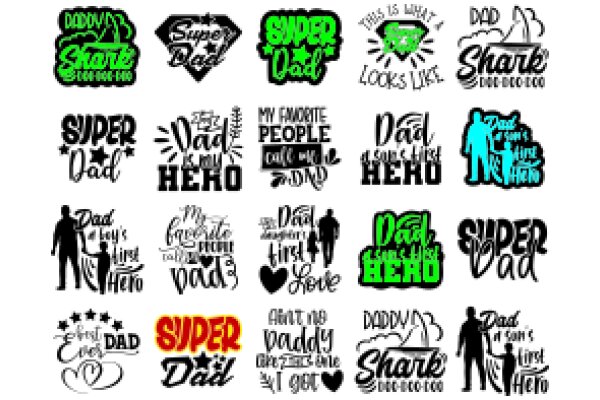 Celebrating Fatherhood: A Collection of Father-Themed Quotes and Logos