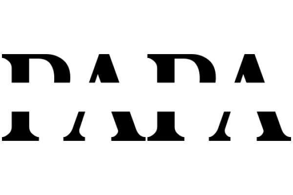 Artificial Intelligence: A Visual Exploration of the Word 'Dada' in Different Fonts
