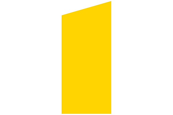 Solid Yellow Rectangle