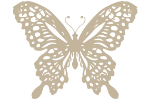 Elegant Butterfly Silhouette