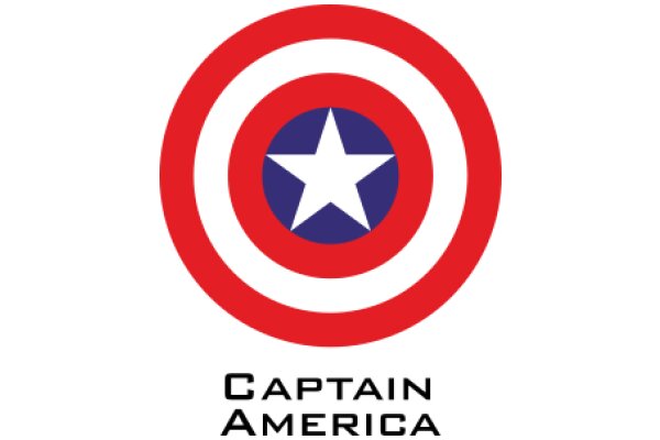 Captain America's Red, White, and Blue Logo