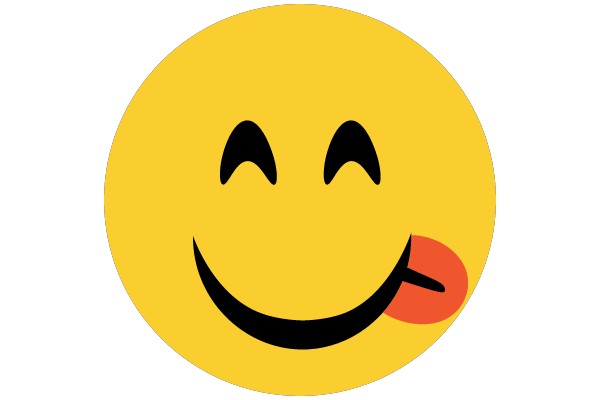 Smiling Tongue Emoji