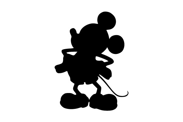 Mickey Mouse Silhouette