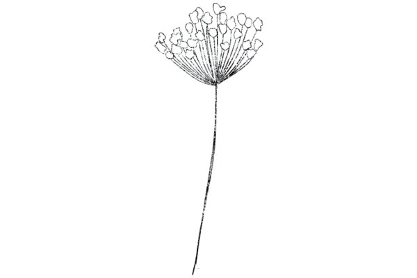 A Whimsical Illustration of a Flower with Heart-Shaped Petals