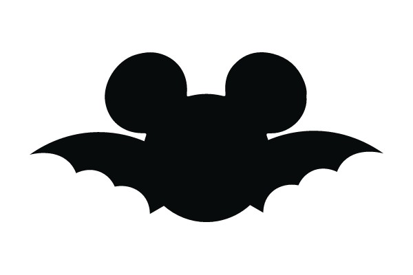 The Iconic Silhouette: Mickey Meets Batman