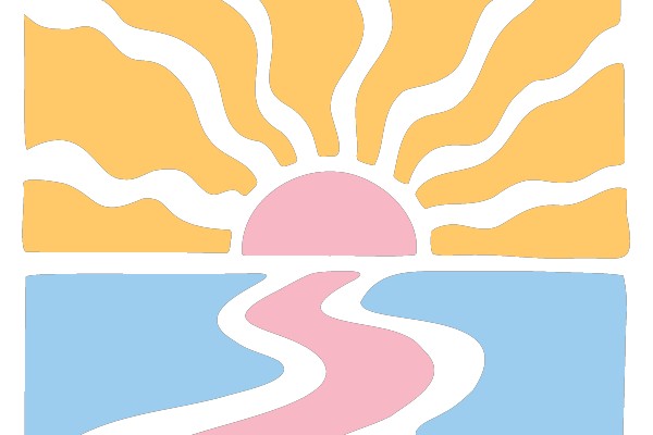 A Colorful Poster with a Message of Hope and Sunshine