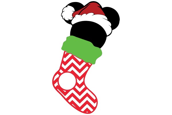 Christmas Mouse Ear Stocking