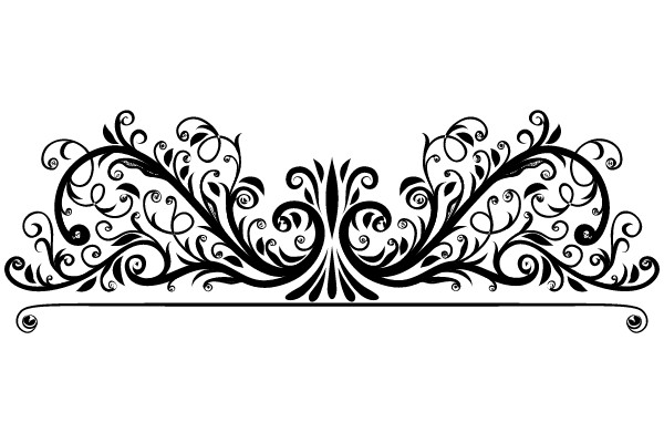 Ornate Flourish: A Classic Vintage Frame Design