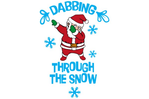 Dabbing Santa: Through the Snow