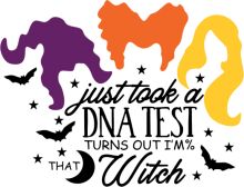 Just Took a DNA Test: Turns Out I'm 1/3 Purple Unicorn, 1/3 Orange Dragon, and 1/3 Yellow Witch