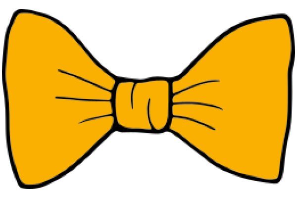 A Yellow Bowtie with a Classic Design