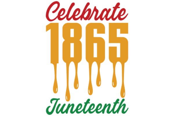 Celebrate 1865: A Graphic Design Commemorating the End of Slavery in the United States