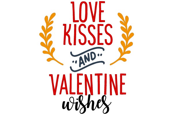 Love Kisses and Valentine Wishes