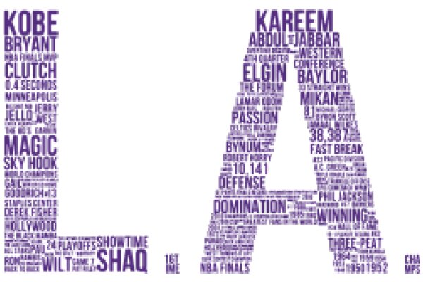 A Purple City: A Visual Poem of Los Angeles