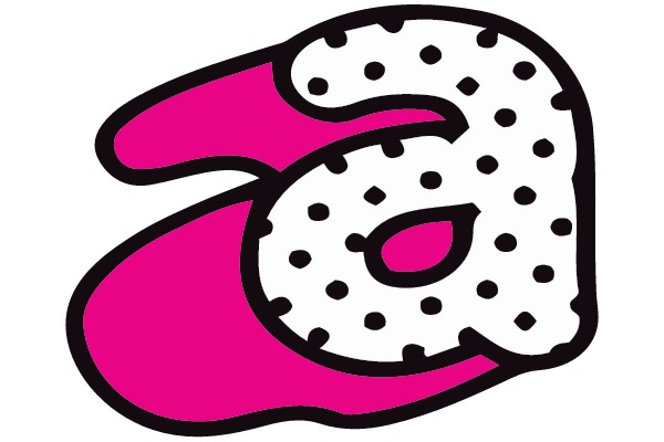Bold Doughnut Letter 'a'