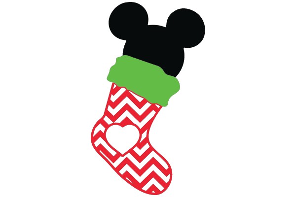 Mickey Mouse Christmas Stocking Clip Art