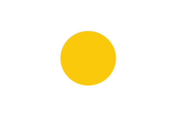 A Solitary Yellow Circle