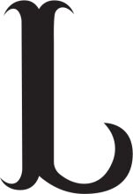 Simplistic Black Logo on White Background