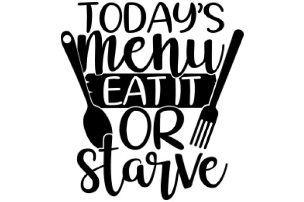 Today's Menu: Eat It or Starve