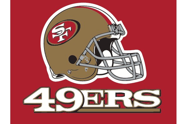 San Francisco 49ers Team Helmet Logo