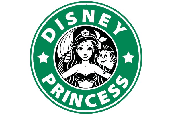 Disney Princess Starbucks Logo
