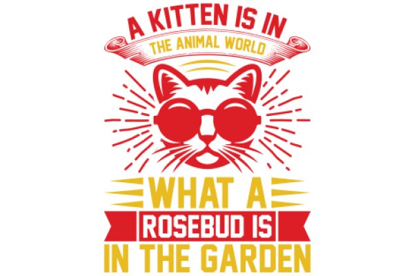 A Kitten's Perspective on the Animal World: What a Rosebud is in the Garden