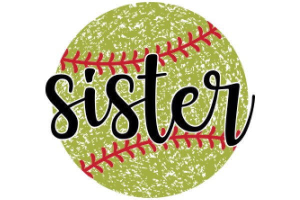 Sisterly Affection: A Graphic Design of a Baseball Logo