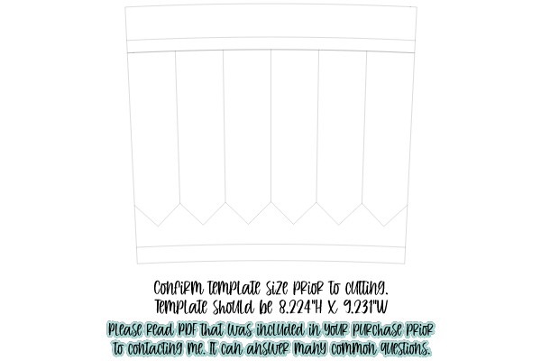 Template Size Confirmation Guide