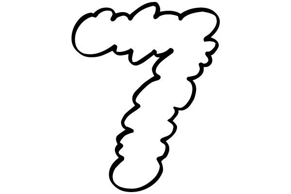 Curly Line Art