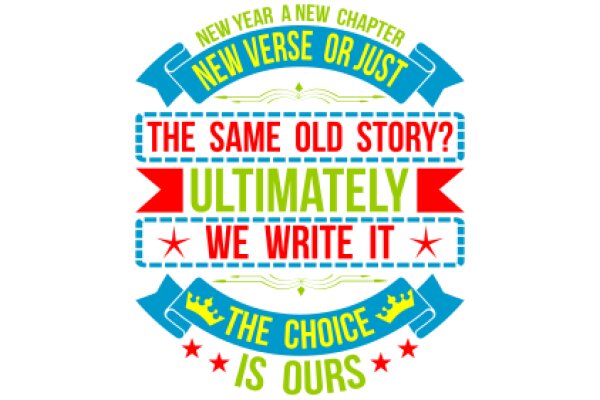 Celebrating the New Year with a New Chapter: A Creative and Humorous Take on the Classic New Year's Resolution