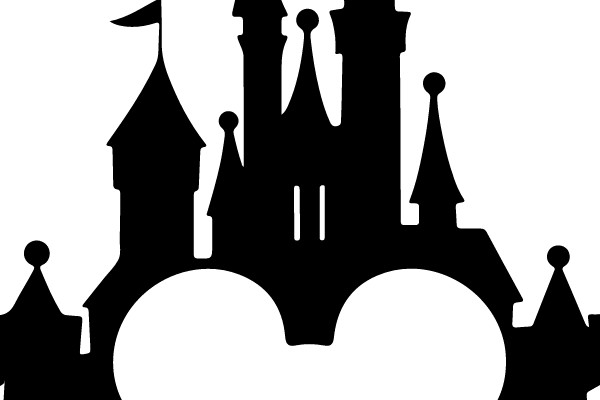 Enchanted Kingdom: The Majestic Castle Silhouette