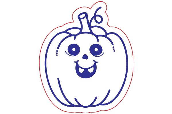 A Friendly Halloween Sticker