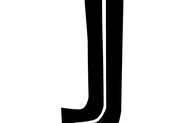 Bold Black Letter J