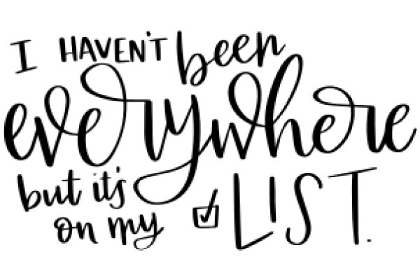 A Humorous Take on the Importance of Lists in Everyday Life
