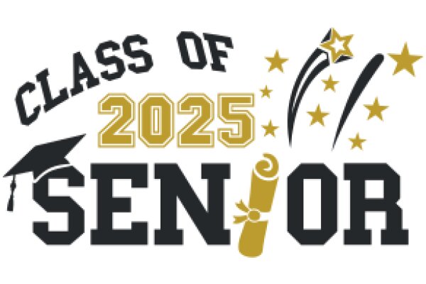 Celebrating the Class of 2025: A Graphic Design for a Graduation Announcement