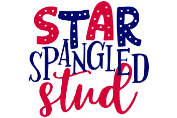 Celebrating the American Spirit: A Graphic Design Showcasing the Iconic 'Star Spangled Banner' with a Modern Twist
