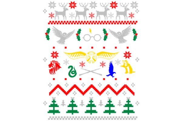 Holiday Cheer: A Festive Christmas and New Year's Eve Pattern