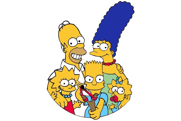 The Simpson Family Portrait