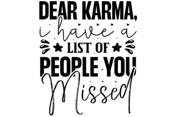 A Heartfelt Message of Gratitude and Warmth: A List of People You Missed
