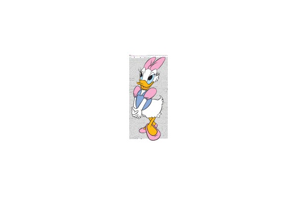 Duck in Pink Outfit