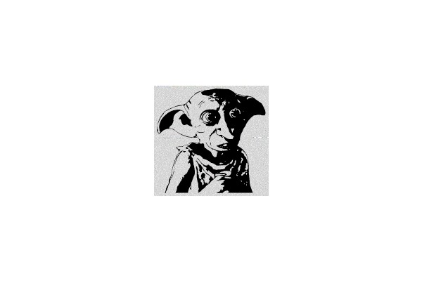 Dobby the House-Elf in Silhouette