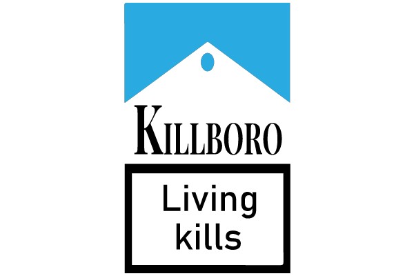 Warning Label: Killboro Cigarette Pack