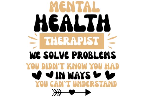 Mental Health Therapist: We Solve Problems You Didn't Know You Had in Ways You Can't Understand