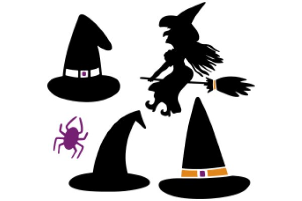 Magical Halloween Characters: A Collection of Iconic Symbols