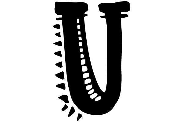 Bold Black Letter U