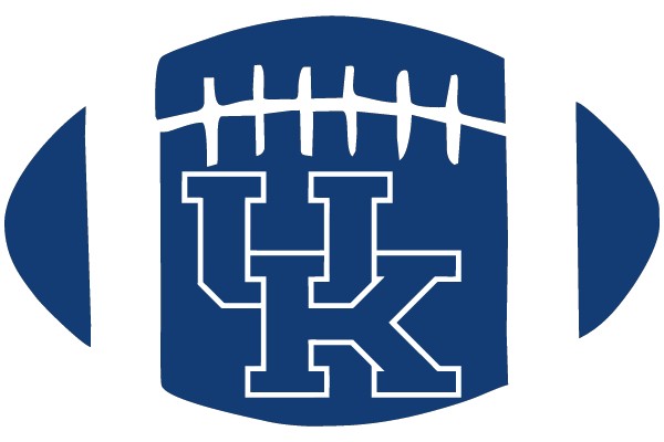 Blue Football Logo with UK Monogram