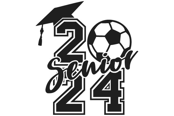 2024 Senior Soccer Graduation Emblem