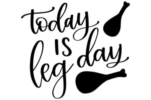 Today is Leg Day: A Playful Reminder to Stay Active