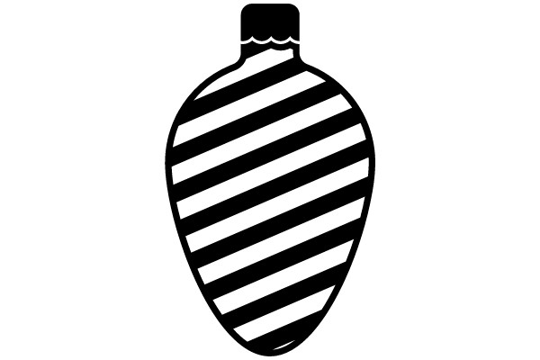 Striped Christmas Ornament