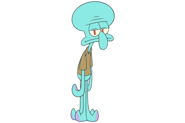 Squidward Sneezing